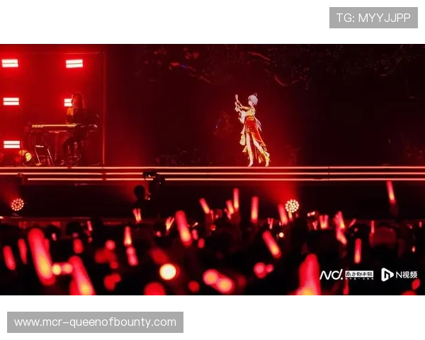 中场表演环节融合冰雪主题，虚拟偶像与真实舞台互动